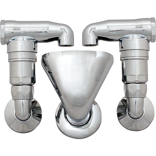 Double pipe vent, on-wall Standard 1