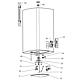 Spare parts for DHW cylinders - OTG 30 - 100 Slim EVE (after year of manufacture 10.2015) Standard 1