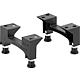 Adjustable foot set Viega Advantix for shower channel, model 4982.91, Height 70-95mm