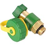 Drain valve with hose connection