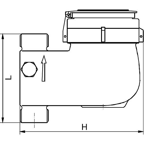 Multi-jet impeller wet runner, type MNK-SWV Standard 2