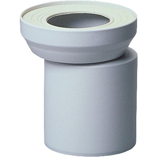 WC-Anschlussstück, mit exzentrischer Muffe, 15 mm Standard 1