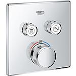 Flush-mounted thermostat Grohe Grohtherm SmartControl, with 2 shut-off valves