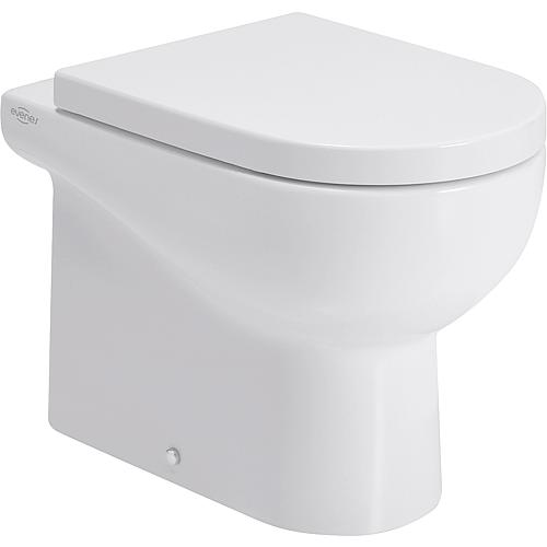 Stand-Tiefspül-WC Nuvola, spülrandlos Standard 1