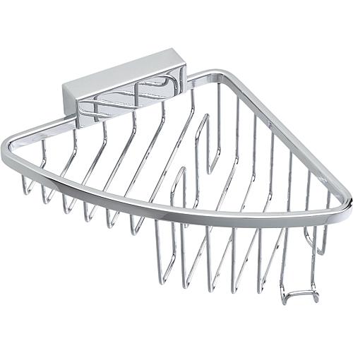 Shower gel basket Iris2 for corner mounting Standard 1