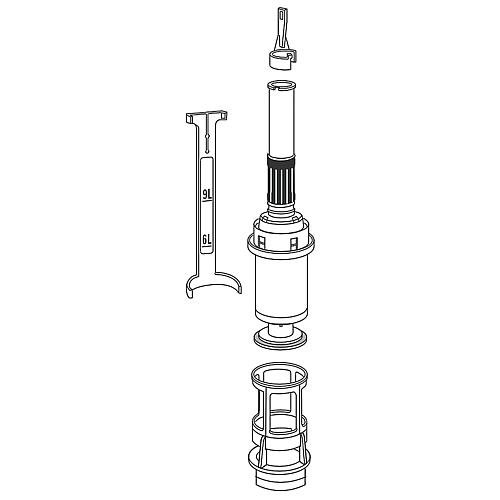 Drain valve set model A11 Sanicontrol Standard 1