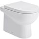 Standing washdown toilet Nuvola, rimless Standard 1