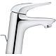 Eurostyle washbasin mixer, with open lever