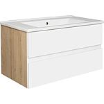 Washbasin base cabinets with washbasins