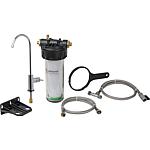 Drinking water filter VARIO-HP VARIO Classic with NFP Premium filter cartridge and water tap set WS8, under-table 