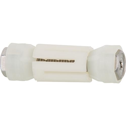 Expansion plug fitting kit for universal Evenes toilet seats Standard 1