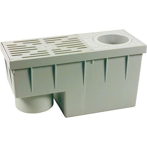 Rain drain box made of PP Standard 1