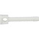 Plastic setting screws, white M6 Standard 1