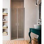 Portes de douche en niche Eloa 2.0, 2 portes battantes