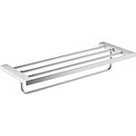 Erina hand towel holder, 4-section, with towel bar