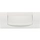 Geberit push plate 300 T Top operation, for flush-mounted cistern Alpine white, ref. no.115.333.11.1