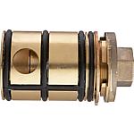 Backflow preventer and shut-off, suitable for Grohe: Thermostat Grohmix