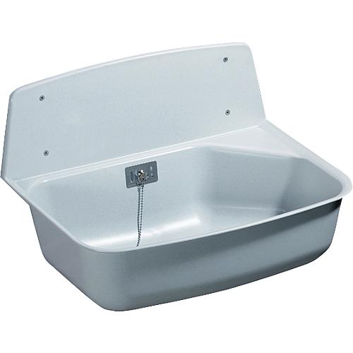 Plastic draining sink æAstridÆ 525 x 376 x 416 mm Colour: granite