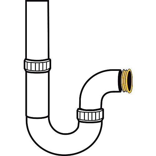 Tampons élastomères pour siphon Standard 2