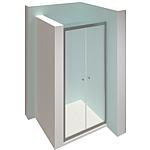 Alpha 2 niche shower, 2 swing doors