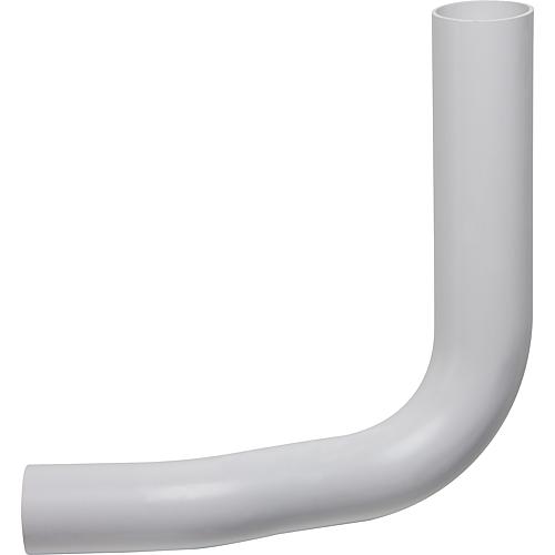 Flushing pipe elbow, 90°, with 80 mm offset Standard 1