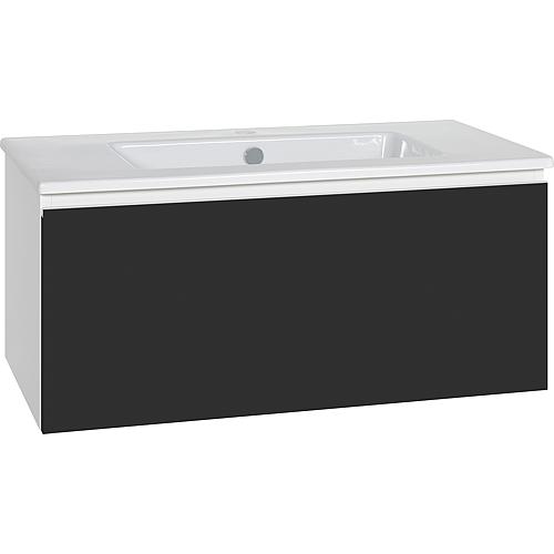 Washbasin base cabinet ELA with ceramic washbasin Standard 2