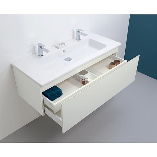 Washbasin base cabinet ELA with ceramic washbasin Anwendung 12