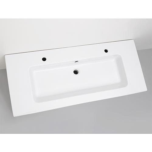 Washbasin base cabinet ELA with ceramic washbasin Anwendung 10