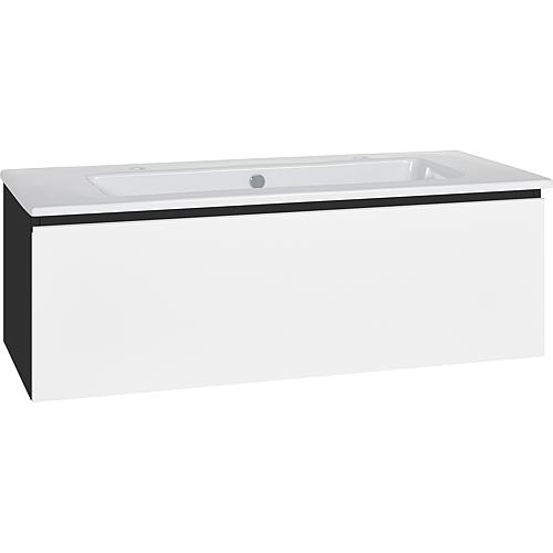 Washbasin base cabinet ELA with ceramic washbasin Standard 1