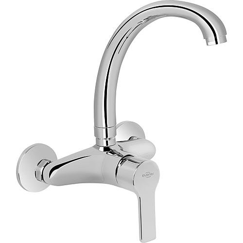 Wall washbasin mixer Goodlife, with HU outlet Standard 1