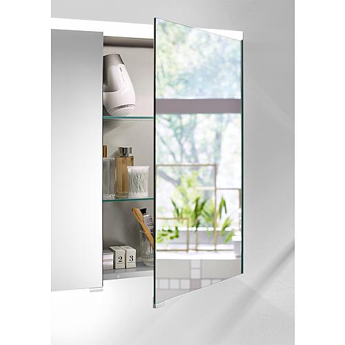 Mirror cabinet SURI2 with LED lighting, 558 mm width Anwendung 1