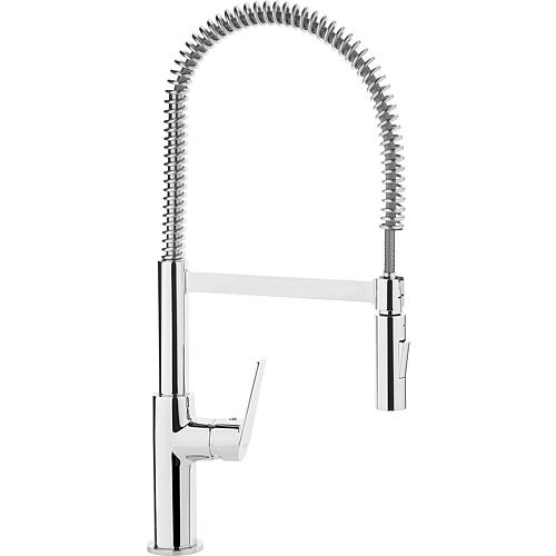 Gastona sink mixer, with pull-out spray gun and spring Standard 1