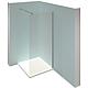 Walk-in shower enclosure Hüppe Design pure, 1 side wall with 1 stabilising rod