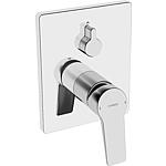 Hansatwist flush-mounted bath mixer
