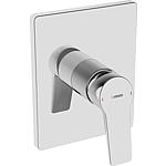 Hansatwist flush-mounted shower mixer
