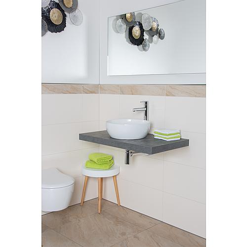 Blata bathroom counter top promotional pack, cement look Anwendung 1