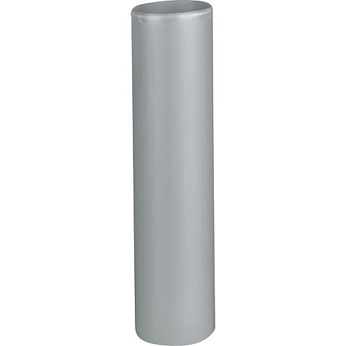 Tube DN100, Longueur 1m materiel PE, couleur gris