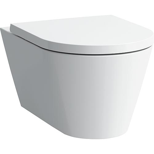 Wand-Tiefspül-WC Kartell, spülrandlos
 Standard 1