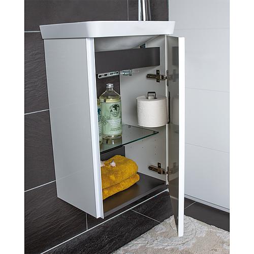 Guest bathroom furniture set SURI2, 440 mm width Anwendung 3