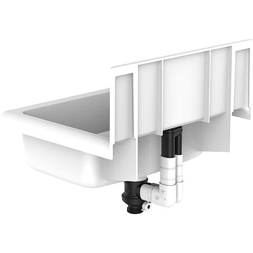 Lineo draining sink, plastic Standard 3