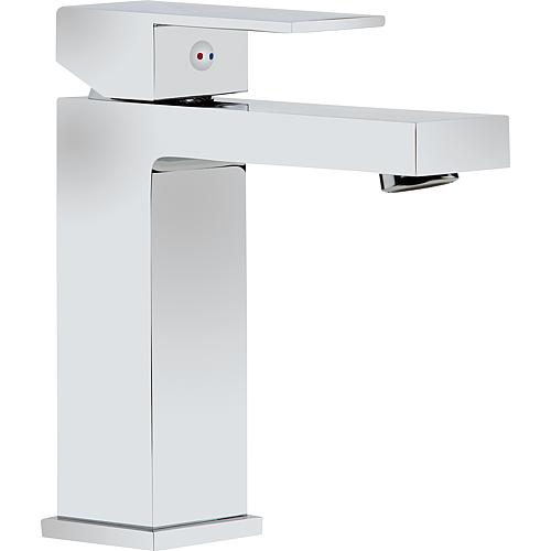 Washbasin mixer Samba II, projection 112 mm, without drain set, chrome