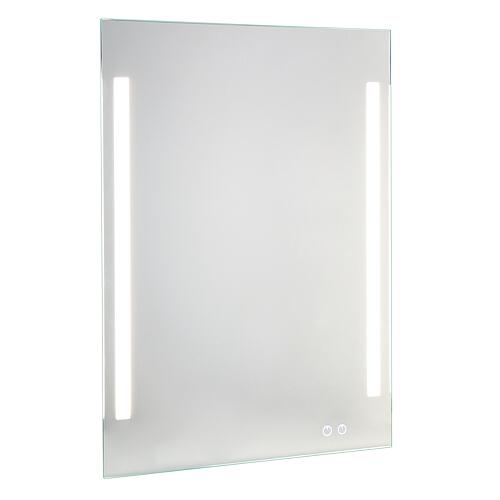 Earline mirror with anti-fog system