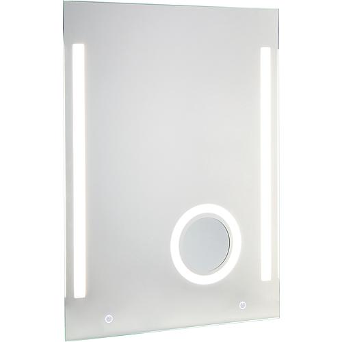 LED-Spiegel Earline 2 Touch-Schalter dimmbar, 600x800 mm, 10,8W