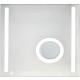 Miroir LED Earline 2 interrupteurs tactiles à intensité variable, 800x800 mm, 11,5W