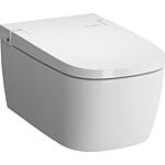 Dusch-WC VitrA V-Care 1.1 Comfort, weiß mit VitrA Clean Wandtiefspül-WC spülrandl.+ Sitz