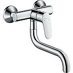 Focus M41 wall-mounted sink mixer