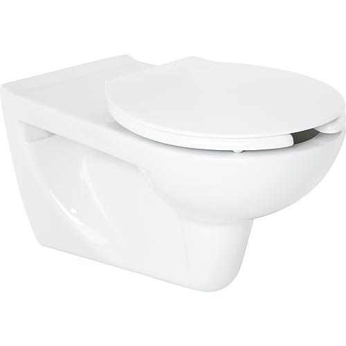 Wand-Tiefspül-WC Elida, spülrandlos Standard 1