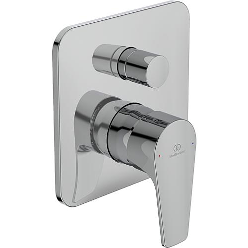 Flush-mounted bath mixer Ideal Standard Cerafine D collar 163x163 mm chrome