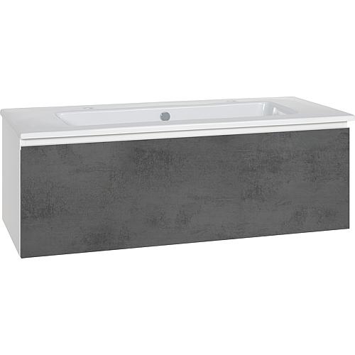 Washbasin base cabinet ELA with ceramic washbasin Standard 4