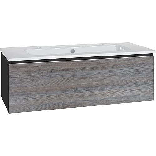 Washbasin base cabinet ELA with ceramic washbasin Standard 2